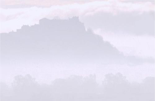 Stirling Castle - misty winter's morning. Click to zoom-in - 6k