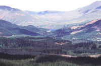 Achray Forest and Glen Finglas(bg, from the Duke's Pass)- 7k