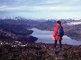 Loch Venachar from Ben Gullipen - 6k